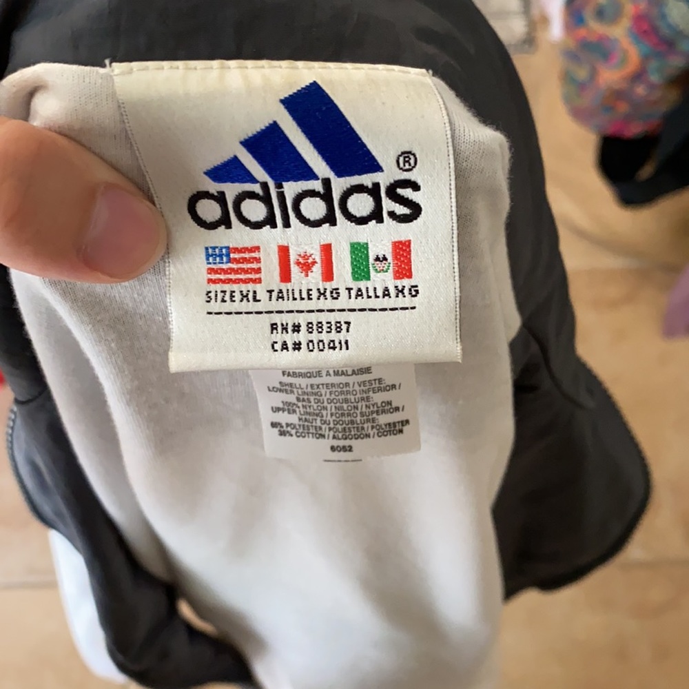 Adidas Logo Sport Windbreaker - Picture 6 of 7